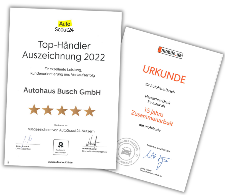 Auszeichnungen-Autobusch